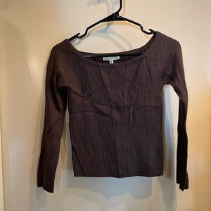 Olive Green Boat Neck Sweater